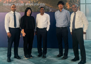 Representatives of Marubeni-Itochu Steel Inc., Japan, during their visit to Sri Lanka, facilitated by SAR Maritime Agencies (Pvt) Ltd, as part of discussions on potential steel supply opportunities and market development in Sri Lanka.